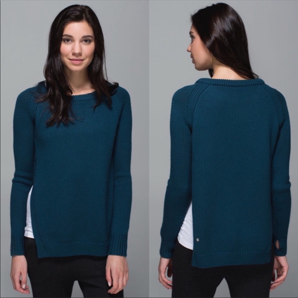 Lululemon Yin To You 100% Merino Wool Sweater
